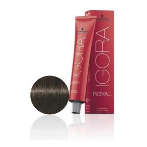 SCHWARZKOPF IGORA ROYAL COLOR CREME ΚΑΣΤΑΝΟ ΑΝΟΙΧΤΟ ΣΑΝΤΡΕ 5-1