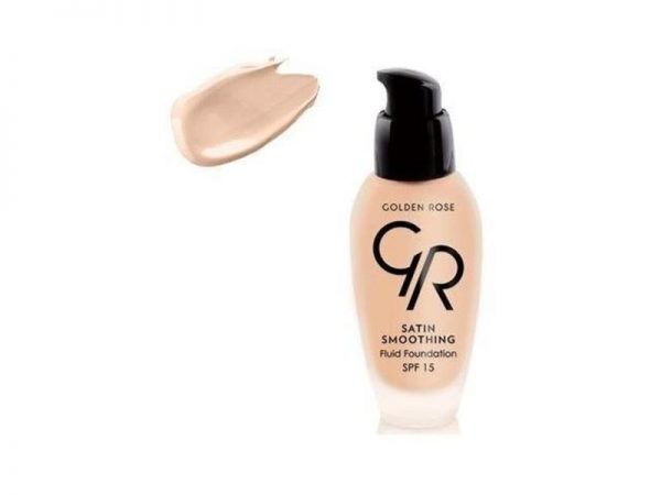 golden rose satin smoothing fluid foundation spf 15