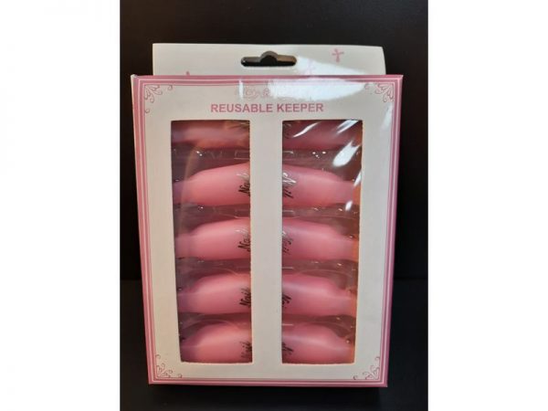 RO RO ACCESSORIES REUSABLE KEEPER FOR ARTIFICIAL NAIL REMOVAL
