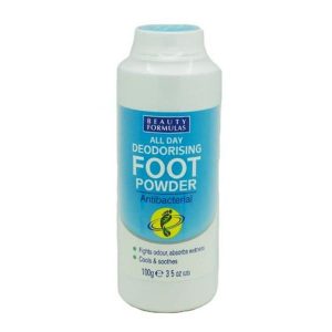 Beauty Formulas All Day Deodorising Foot Powder (100g)